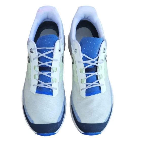 On Running Cloudvista Cloud Athletic All Terrain Mix Shoe White Blue Men 9.5 - Picture 3 of 16